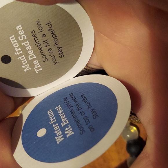 Nwt clear lokai bracelet. Size l. - Picture 2 of 2